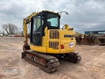Back of used Excavator